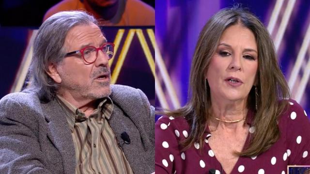 Pepe Navarro y Ángela Portero en 'De viernes'.