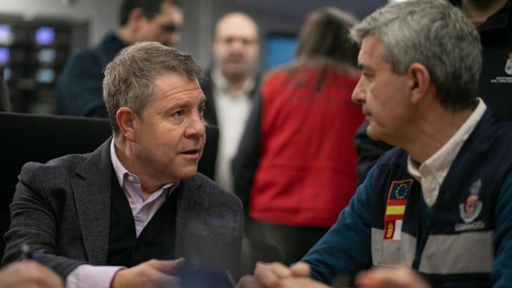 Page, el pasado 13 de marzo durante la reunión del CECOP en Escalona (Toledo).