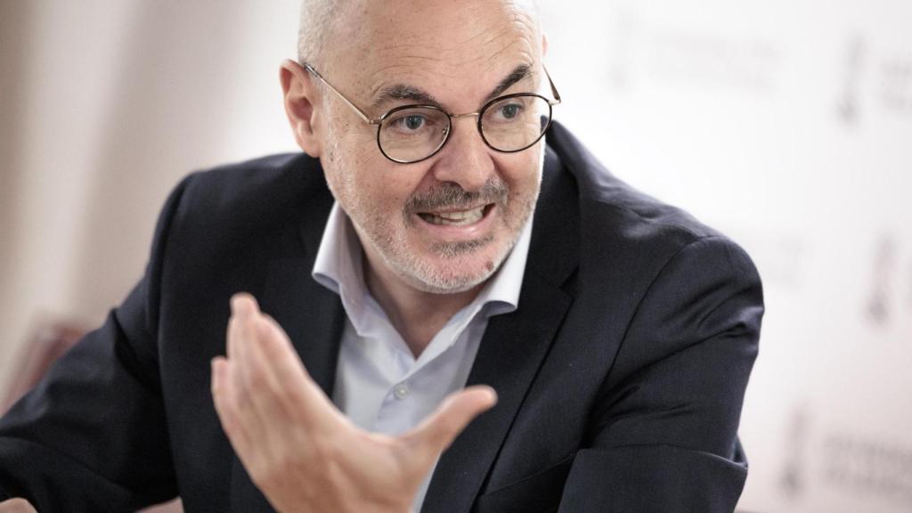 Eusebio Monzó, en conversación con EL ESPAÑOL. Biel Aliño