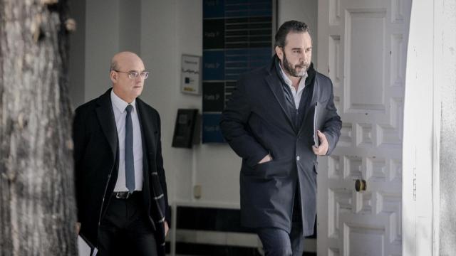 Víctor de Aldama llegando al Tribunal Supremo en una imagen de archivo.