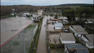 Imágenes grabadas por drones de la Guardia Civil y la Policía Nacional en Ávila