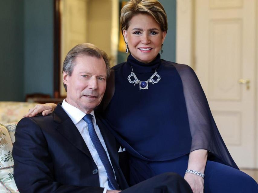 Enrique ha posado junto a su esposa para celebrar su cumpleaños.