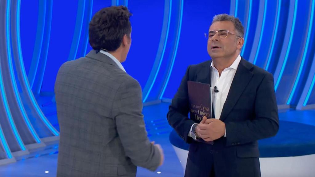 Ion Aramendi y Jorge Javier Vázquez en 'Hay una cosa que te quiero decir'.