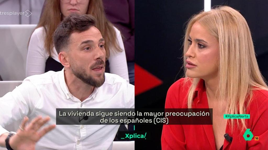 Paco Gaspar y Afra Blanco en 'laSexta Xplica'.