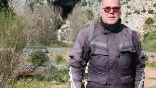 Imagen de Ignacio Cánovas, el motorista arrastrado por la corriente en Málaga.