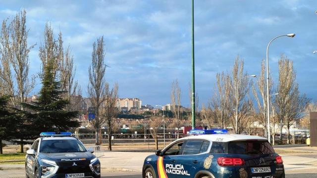 Coches de la Policía Nacional de Valladolid