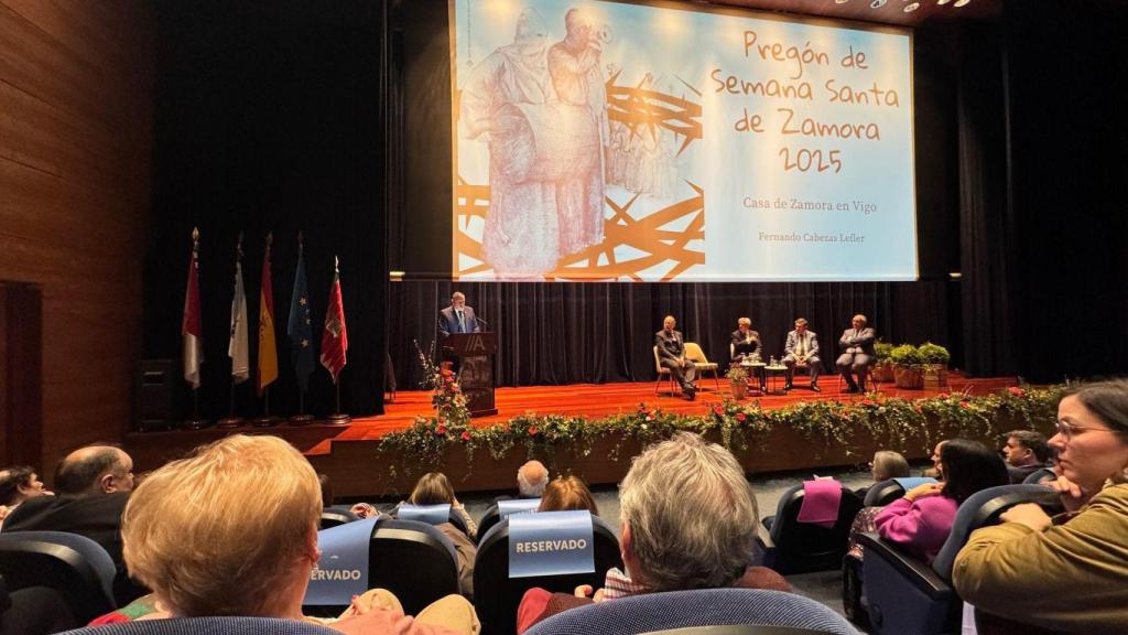 Pregón de la Semana Santa de Zamora en Vigo