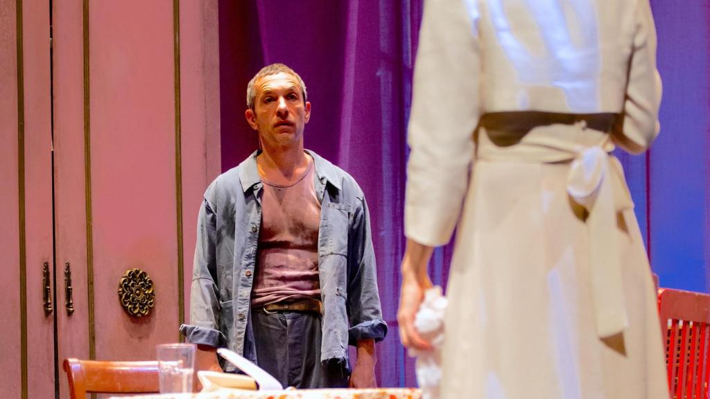 Pablo Derqui, como Stanley Kowalski, en 'Un tranvía llamado Deseo'.