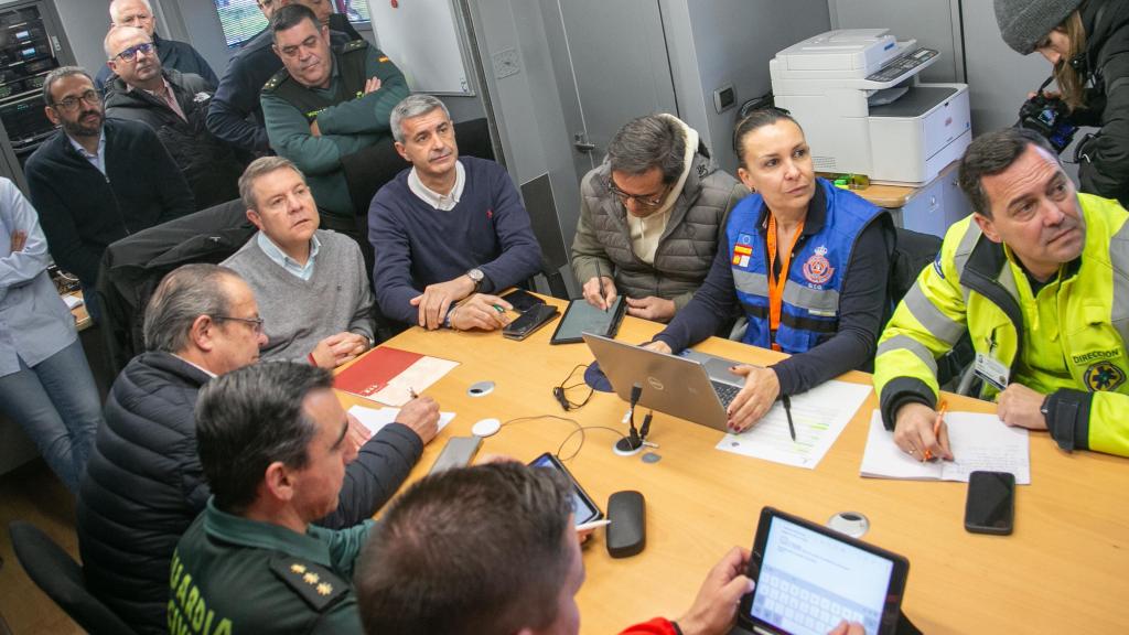 Emiliano García-Page ha presidido este domingo la reunión del Centro de Coordinación Operativa.