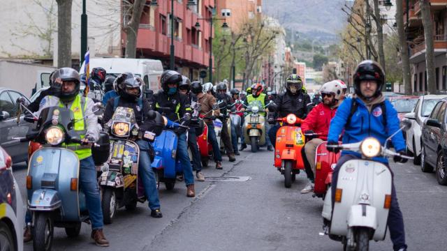 Una edición anterior de la Scooter Rider Costa Blanca.