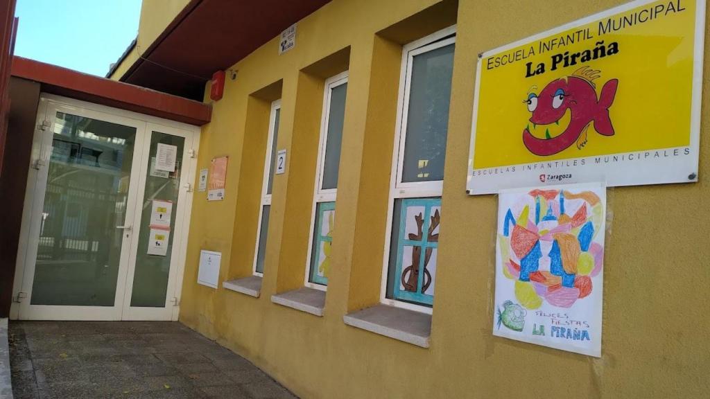 Fachada de Escuela Infantil La Piraña en Las Fuentes, en una imagen de archivo.