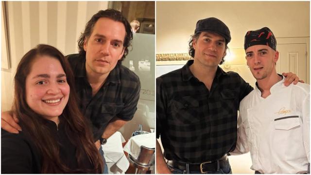 Fotos del personal del restaurante Campos de Lugo con Henry Cavill