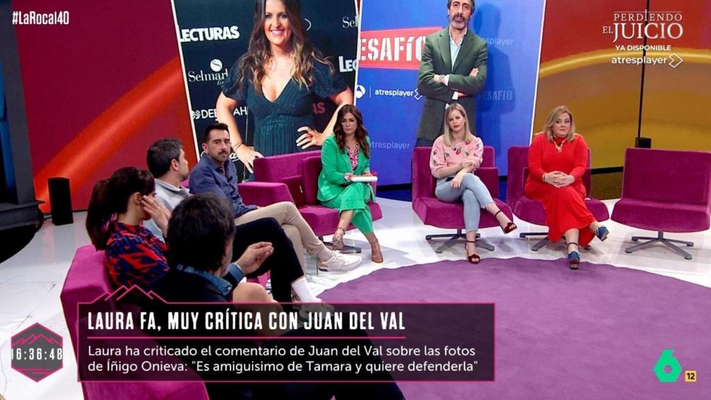 La tertulia de 'La Roca'.