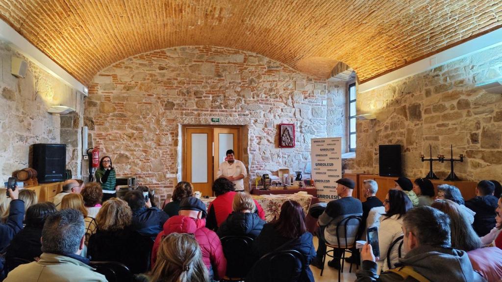 Showcooking del Salón Internacional del Chocolate de Astorga