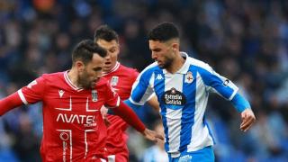 Un lance del Deportivo-Cartagena