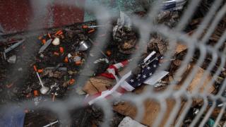 Residuos dejados por consumidores de fentanilo en el parque Bronx.