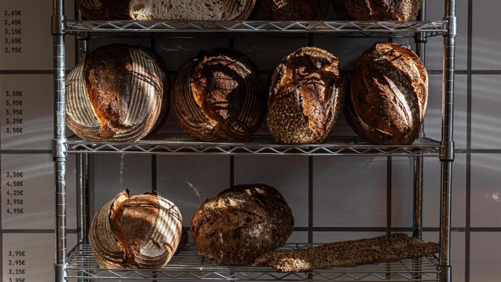 Algunos panes de Oz Bakery.