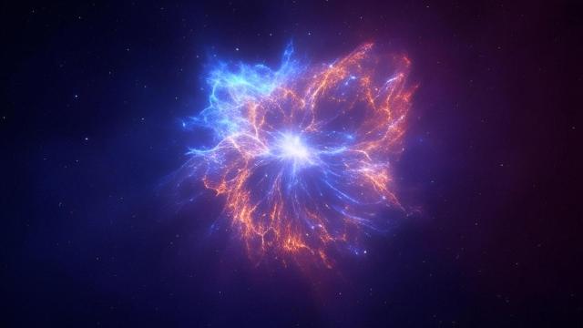 Imagen de archivo de una supernova.