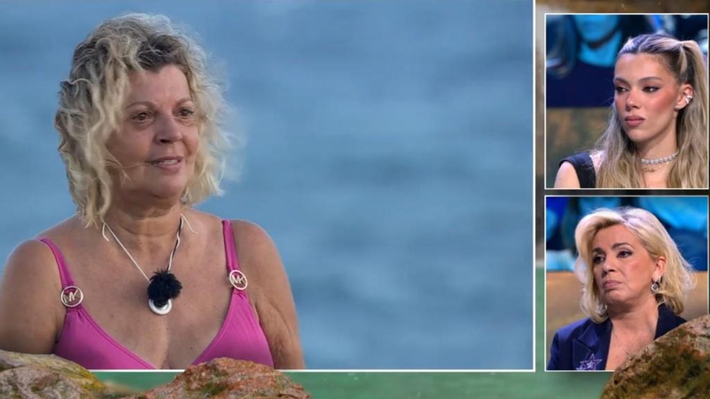 Terelu Campos cruza el puente de las emociones en 'Supervivientes 2025'.