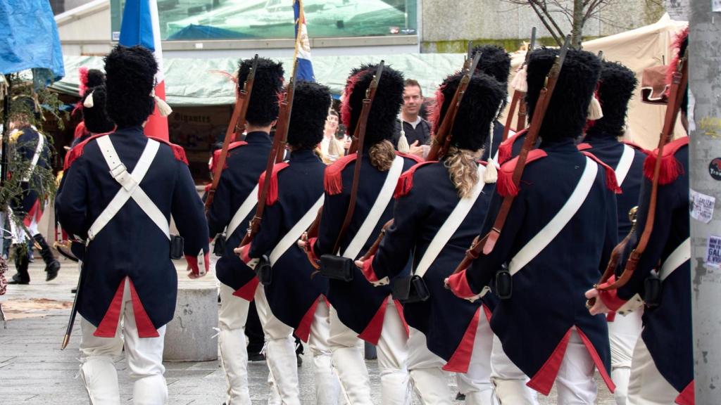 Imagen de la celebración de la Reconquista de Vigo.