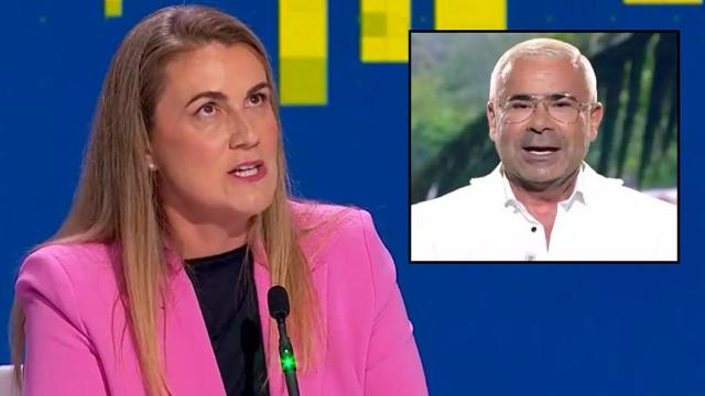 Carlota Corredera y Jorge Javier Vázquez, en un fotomontaje de BLUPER.