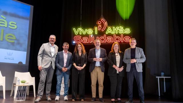 Presentación de la campaña ‘Vive l’Alfàs Saludable’.