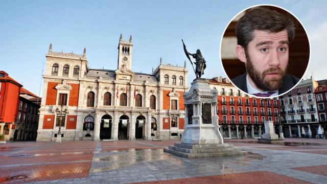 El concejal Francisco Blanco y el Ayuntamiento de Valladolid