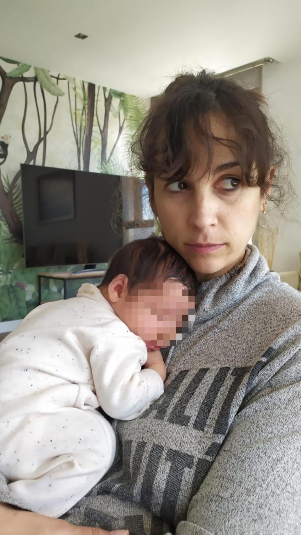 Lorena García, junto a su hija Gabriela, en una imagen de sus redes sociales.