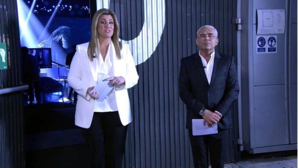 Carlota Corredera y Jorge Javier Vázquez, en 'Rocío, contar la verdad para seguir viva'.