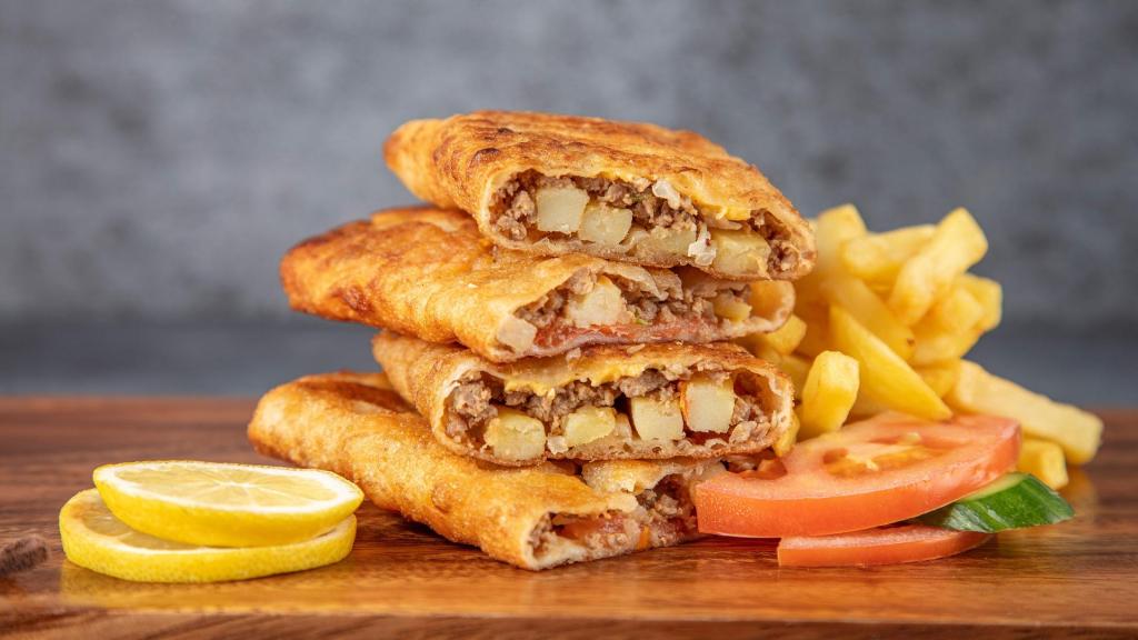 Un kebab (Imagen de archivo)