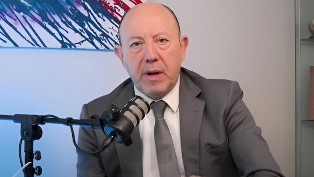 Gonzalo Bernardos durante su intervención en un podcast sobre el mercado inmobiliario.