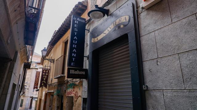 El restaurante La Naviera cerrado.