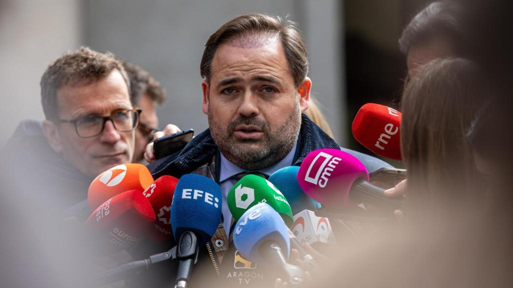 Paco Núñez a la entrada del Comité Ejecutivo del PP en la sede de la calle Génova de Madrid.