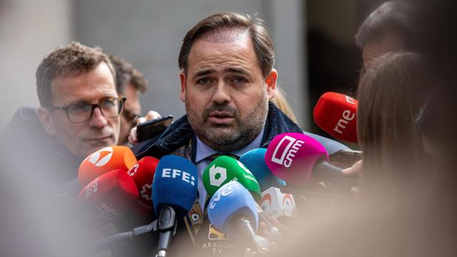 Paco Núñez a la entrada del Comité Ejecutivo del PP en la sede de la calle Génova de Madrid.