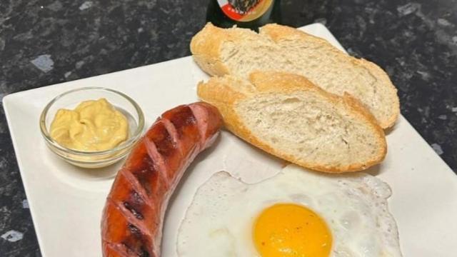 El desayuno de La Tapita 2 Transilvania.