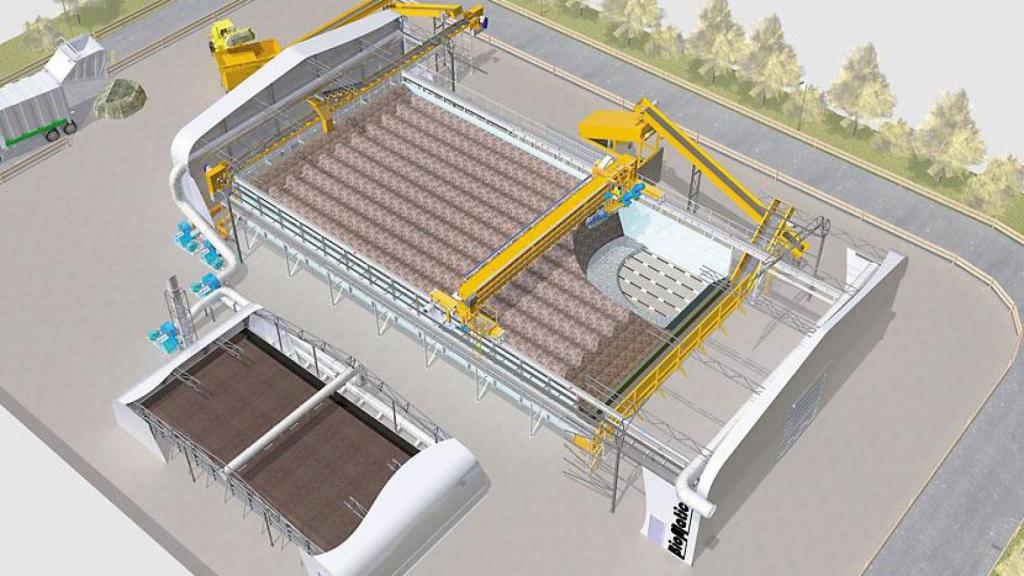 Vista virtual del Centro de Tratamiento de Residuos de Alicante.