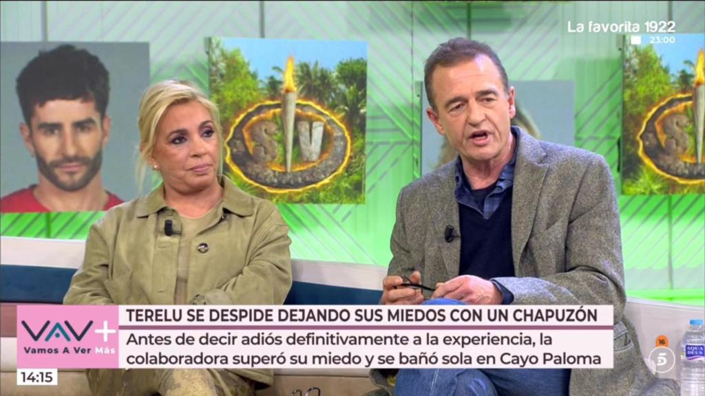 Carmen Borrego y Alessandro Lequio, en 'Vamos a ver'