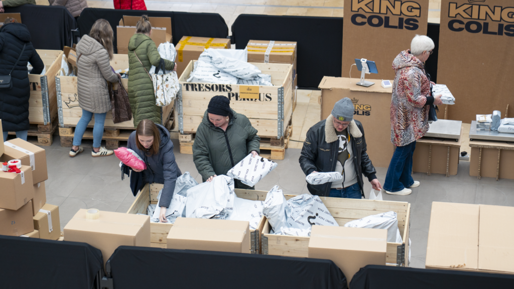 Pop-up de paquetes olvidados