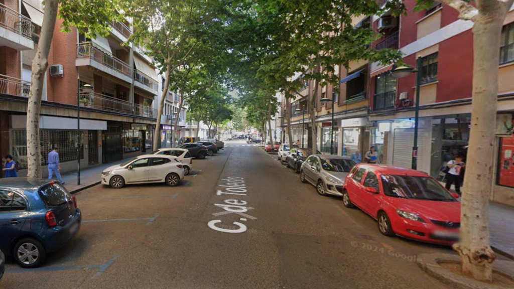 Calle Toledo de Ciudad Real. Foto: Google Maps.