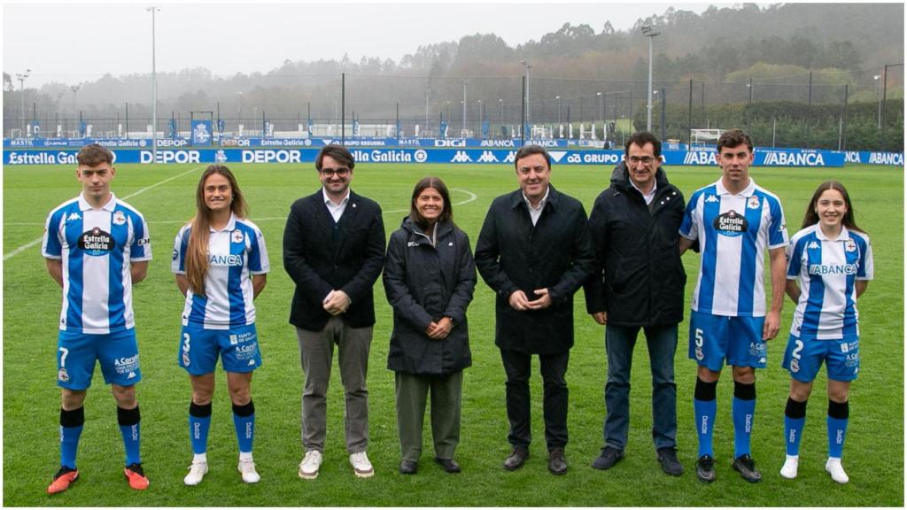 Alianza entre La Diputación y el Real Club Deportivo para promocionar A Coruña