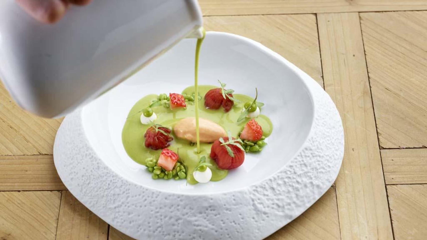 Uno de los platos de Iván Cerdeño.