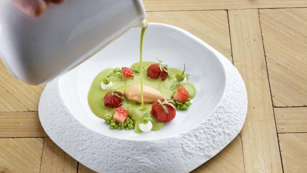 Uno de los platos de Iván Cerdeño.