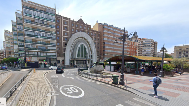 La Plaza España en Valladolid