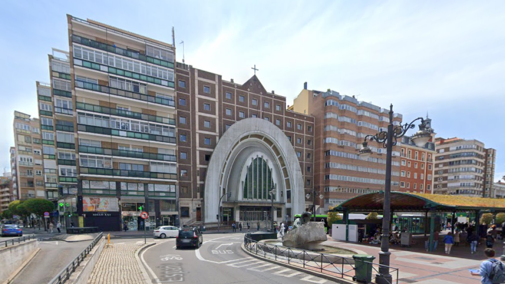 La Plaza España en Valladolid