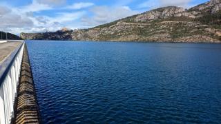 El embalse de El Grado, al 99% de su capacidad