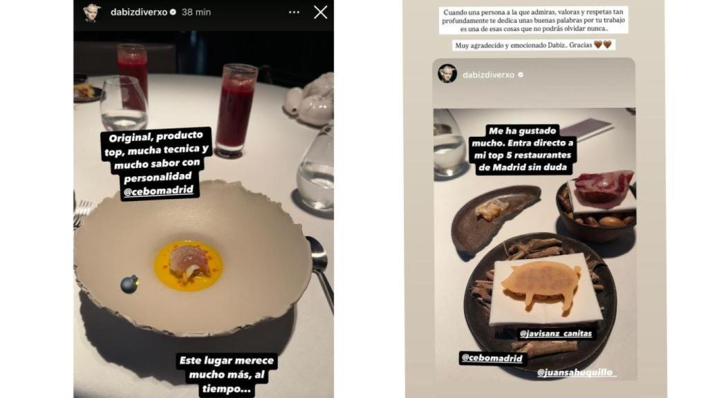 La reacción de Dabiz Muñoz a CEBO y la respuesta de los chefs al frente.