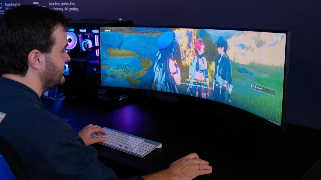 El monitor Samsung Odyssey G9.