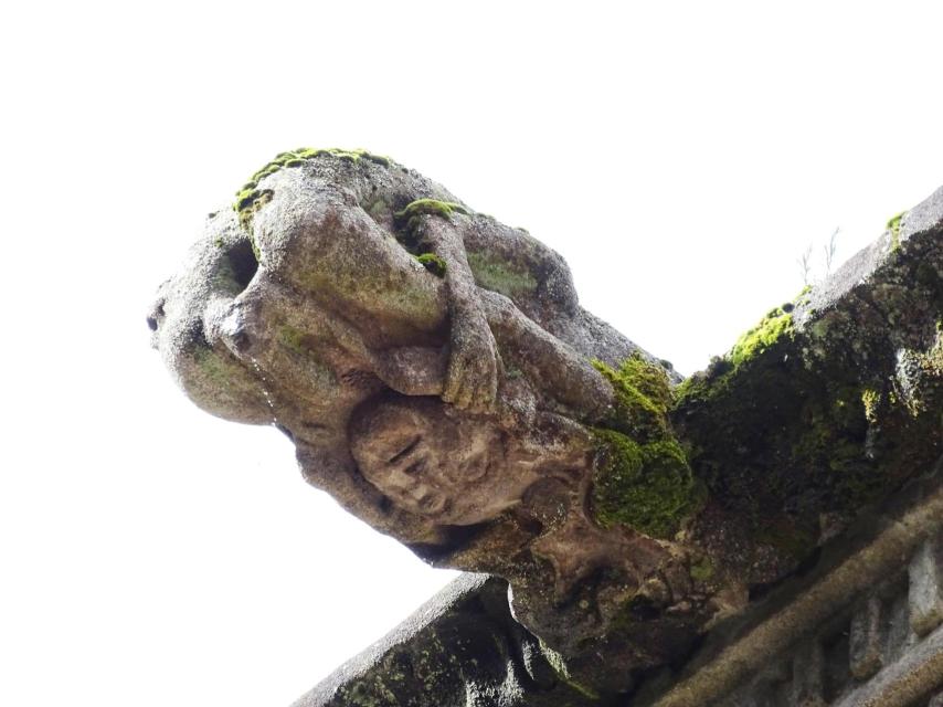 Gárgolas en Santiago.