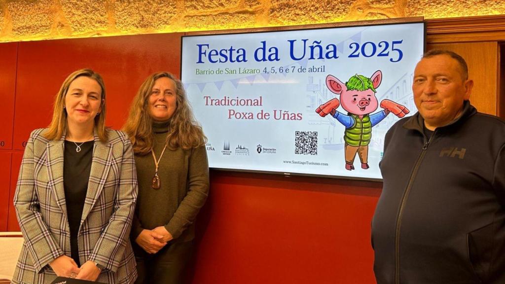 Presentación de la 'Festa da Uña de San Lázaro'.