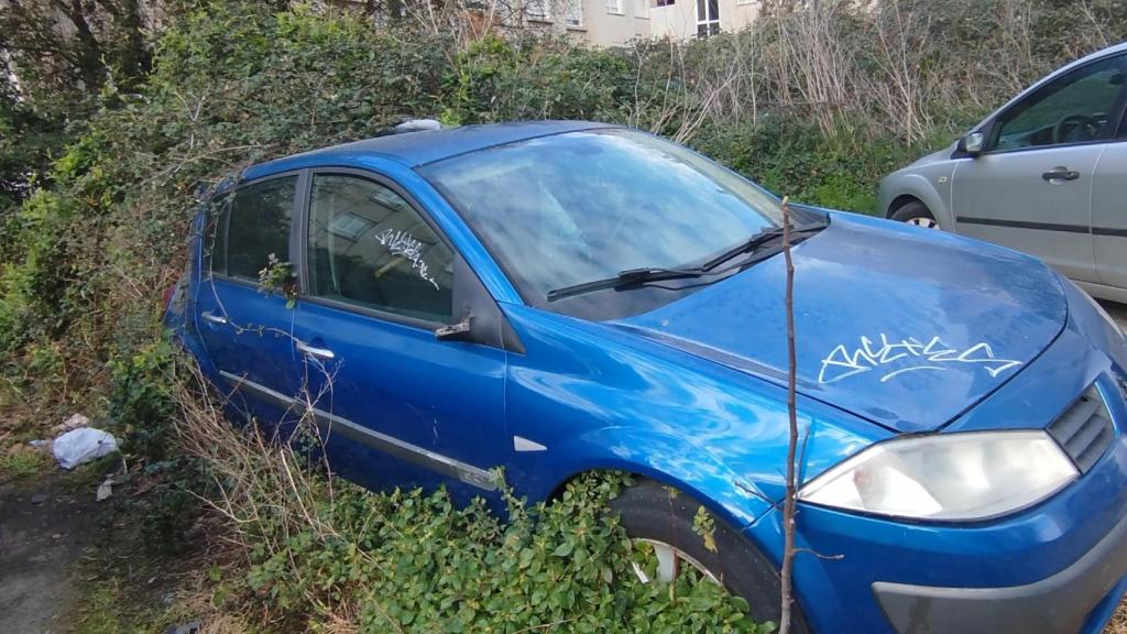 Calle Álamos en Perillo.